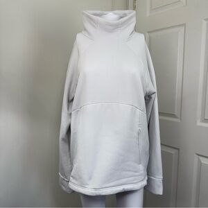Athleta - Cozy White High-Neck Pullover